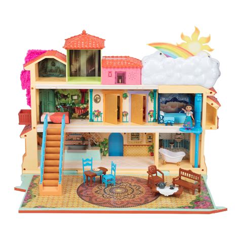 Explore the Beautifully Detailed Casa Madrigal Dollhouse Playset